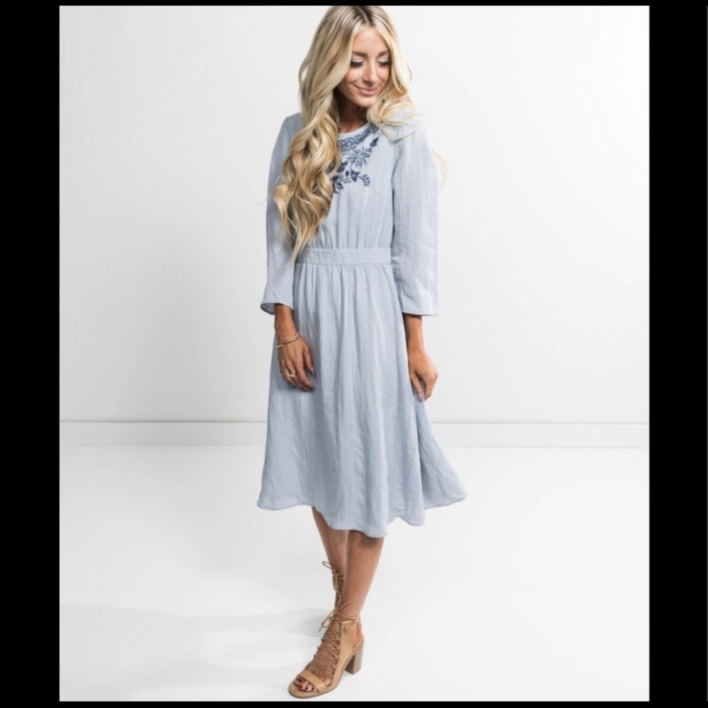 Embroidered Dress